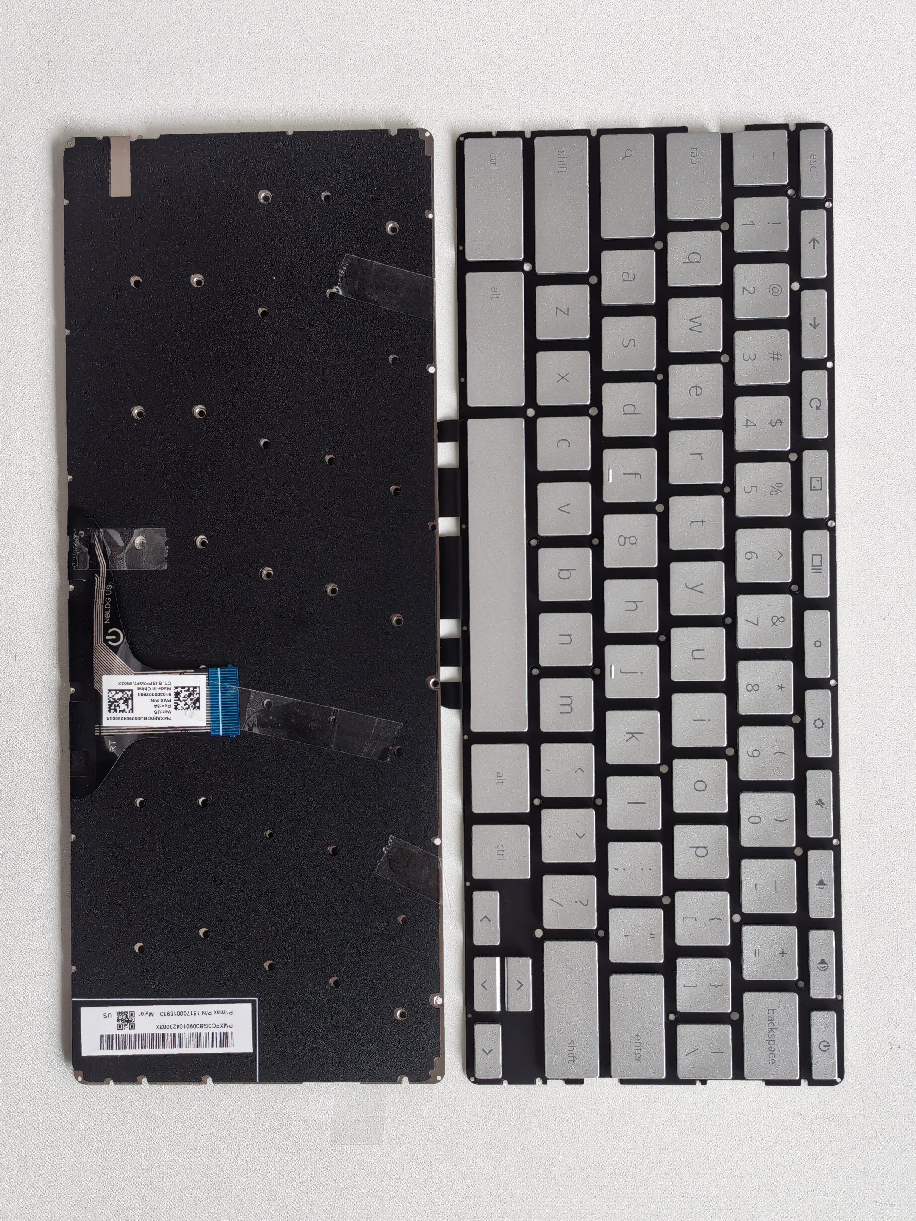 Picture of New Replacement Laptop Keyboard For HP 14A-NA Google version with switch SILVER US Layout
